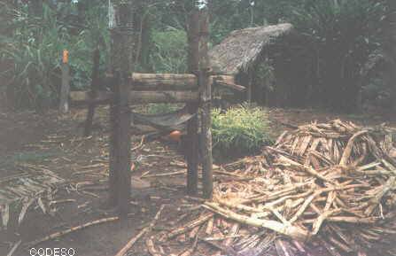 Trapiche artesanal para la caña